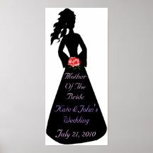 Bridal Silhouette III Mother Of The Bride Print