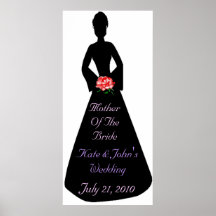 Bridal Silhouette Mother Of The Bride Posters
