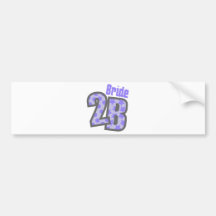 Bride 2B (Purple) Bumper Sticker