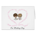 Bride and Groom-Lovers Heart -2 Card