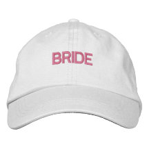 BRIDE EMBROIDERED BASEBALL CAP