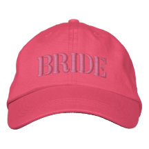 Bride Embroidered Hats