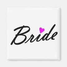 Bride Fridge Magnets