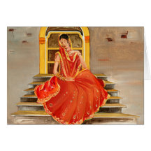 Bride Greeting Card