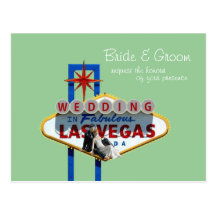 Bride & Groom request the honour of your presence  Post Cards
