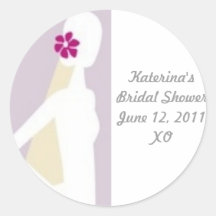 bride, Katerina's Bridal ShowerJune 12, 2011XO Sticker
