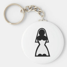 Bride Key Chain