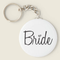 Bride keychains