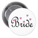 Bride Pink Hearts