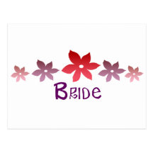 Bride Post Cards