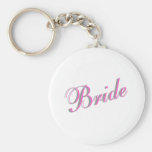 Bride (Script) Key Chain