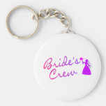 Brides Crew Bride Keychain