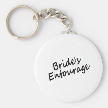 Bride's Entourage Key Chains