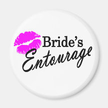 Brides Entourage Magnet