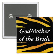 Brides GodMother Button