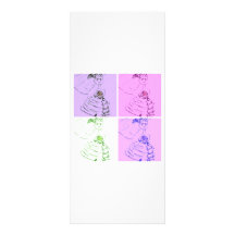Bride's Wedding Day Custom Rack Card
