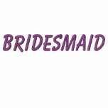 Bridesmaid Again Embroidered Hoodie
