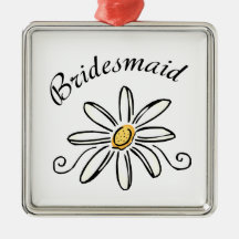 Bridesmaid Christmas Ornament