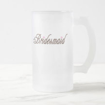 Bridesmaid Classy Browns Mug