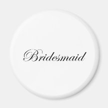 Bridesmaid Fridge Magnets