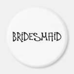 Bridesmaid (Funky) Refrigerator Magnet