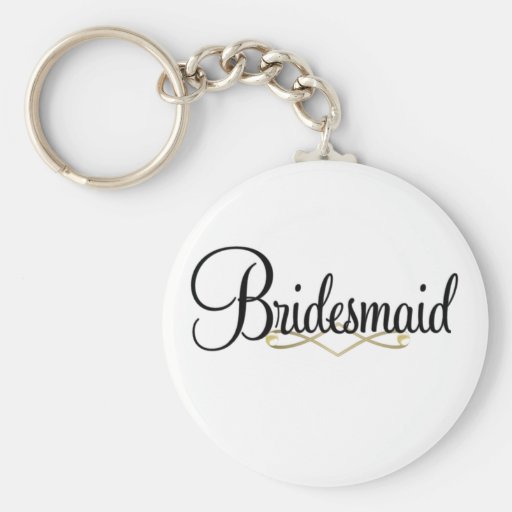 Bridesmaid Key Chain