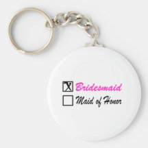 Bridesmaid Key Chain