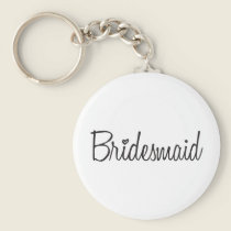 Bridesmaid keychains