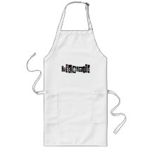 Bridesmaid (Sq Blk) Apron