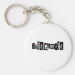 Bridesmaid (Sq Blk) Key Chains