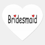 Bridesmaid Sticker