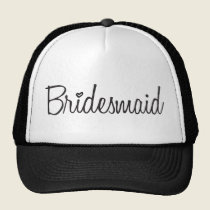 Bridesmaid Trucker Hat hats