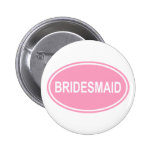 Bridesmaid Wedding Oval Pink