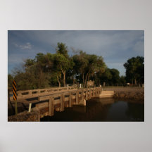 "Bridge to Percha Dam II" Poster