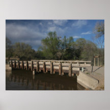 Bridge to Percha Dam Poster