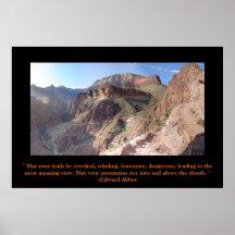 Bright Angel (With Quote) Posters