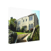 Bright Building Canvas Print