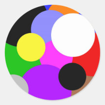Bright Circle Sticker