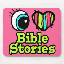 Bright Eye Heart I Love Bible Stories Mousepad