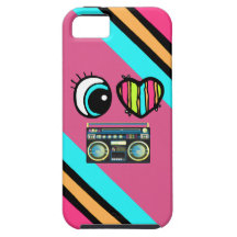 Bright Eye Heart I Love boom boxes picture