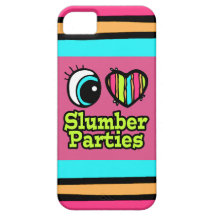 Bright Eye Heart I Love Sumber Parties iPhone 5 Cases
