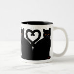 Bright Eyes Heart Coffee Mugs
