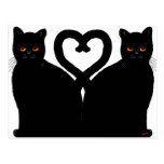 Bright Eyes Heart Postcard