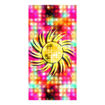 Bright Glowing Sun Personalized Photo Card