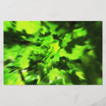 Bright Green Abstract. Personalized Flyer