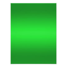 Bright Green Gradient - Emerald Greens Template B Photo Print