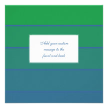 Bright Green Paint Samples Custom Invites
