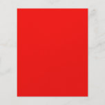 Bright Neon Red Flyer