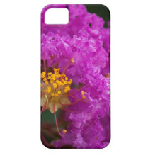 Bright Pink Crepe Myrtle Bloom iPhone 5 case