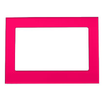 Bright Pink Girly Magnetic Frame